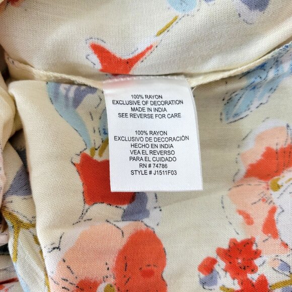 Patrons of Peace Boho Floral Peasant Dress Size Medium - Picture 5 of 5